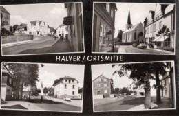 40611- HALVER- STREET VIEWS, CHURCH, HOUSES, CAR - Halver