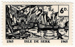 (I.B) France Cinderella : Isle De Serk (Sark) Local Post 6d - Europe (Other)