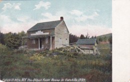 The Old Landmark 1787 The Oldest Farm House In The Catskills New York - Catskills