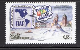 Saint Pierre Et Miquelon 2011.Expo 2011 - Unused Stamps