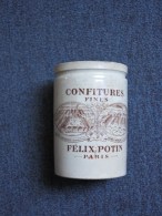 Pot Confiture Félix Potin - Lunéville (FRA)