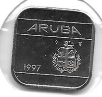 *Aruba 50 Cents  1997 Km 4   Bu - Aruba