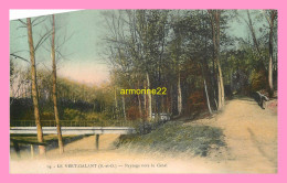 CPA LE VERT GALANT  Paysage Vers Le Canal - Tremblay En France