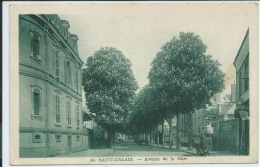 Delcampe - Saint-Calais-Avenue De La Gare-(SÉPIA) - Saint Calais