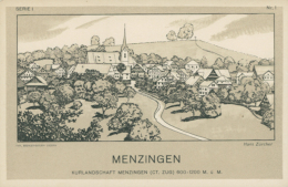 CH MENZINGEN / Kurlandschaft / - Menzingen