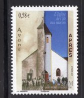 Saint Pierre Et Miquelon 2011.L'église De L'île Aux Marins - Unused Stamps