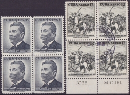 1958-193 CUBA 1958 JOSE MIGUEL GOMEZ CANCEL & NO GUM - Ungebraucht