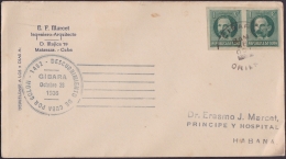 1936-CE-6 CUBA 1936 SPECIAL CANCEL GIBARA AMERICA DISCOVERY - Briefe U. Dokumente