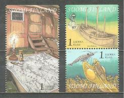 2001 FINLAND GULF OF FINLAND MICHEL: 1577, 1579, 1581 MNH ** - Unused Stamps