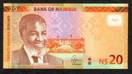 NAMIBIA  :  20  Dollars  - 2015 - UNC - Namibië