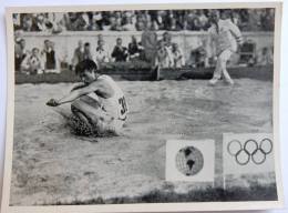 VIGNETTE JEUX OLYMPIQUES J.O BERLIN OLYMPIA 1936 PET CREMER DUSSELDORF BILD 19 NAOTO TAJIMA TRIPLE SAUT HOMMES JAPAN - Trading Cards