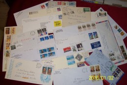 LOT DE  LETTRES DES USA  DESTINATION DIVERSE - Other & Unclassified