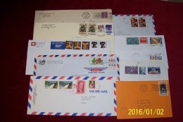 LOT DE  LETTRES DES USA  DESTINATION DIVERSE - Sonstige & Ohne Zuordnung