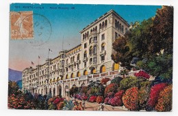 MONTE CARLO EN 1932 - N° 292 - HOTEL RIVIERA - CPA  VOYAGEE - Hotels