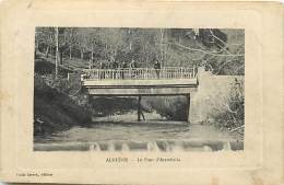 - Pyrenees Atlantiques - Ref- A469 -  Aldudes -  Le Pont D Arambelia - Ponts - Pourtour Cadre - Carte Bon Etat - - Aldudes