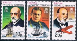 Territoire Antarctique Britannique - Personnages Célèbres 105/107 ** - Unused Stamps