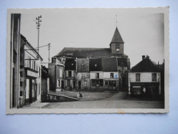 CPSM "Châtillon Sur Marne - Place De L'église" - Châtillon-sur-Marne