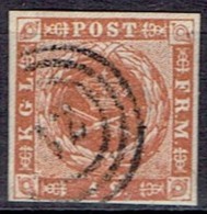 DENMARK # FROM 1858  STANLEY GIBBONS 15 - Usati