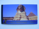 UNO-New York 988/93 MH 10 Booklet 10 ++ Mnh, UNESCO-Welterbe: Ägypten - Carnets