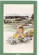 Les Jardins De Métis : Aquarelle Arthure 1995 (tiré De Carnet Pour Flâner De Mitis à Matane) Gaspésie - Gaspé