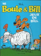 BD Boule Et Bill N°16 - Jeu De Bill - Boule Et Bill