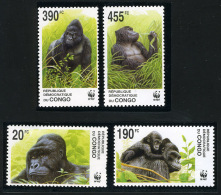 2002 - CONGO - KINSHASA -  Mi. Nr. 1708/1711 - NH -  (CAT 2016 WWF) - Ongebruikt