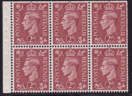 Great Britain 1950 Booklet Sc 283b Mint Never Hinged - Unclassified