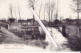 GIVRY - Chute D'Eau, Vannes Du Moulin Juste Ou Fuste - Superbe Carte Circulée En 1920 - Quévy