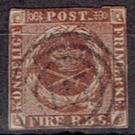 DENMARK  # FROM 1851  STANLEY GIBBONS  4 - Usati