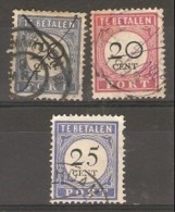 Netherlands - 1881+ Postage Dues Group Used - Impuestos