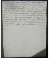 1789 Testament D'Henriette Angélique Viger - Manuscripten