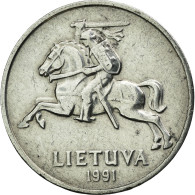 Monnaie, Lithuania, 2 Centai, 1991, TTB, Aluminium, KM:86 - Litauen