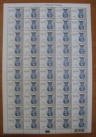 AC  -  JOINT ISSUE OF STAMPS BETWEEN PORTUGAL - TURKEY FULL SHEET MNH 2009 - Hojas Bloque