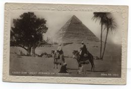 Egypt PYRAMIDS POSTCARD - Piramiden