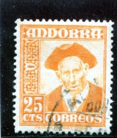 Andorre Espagnol ,1948-53 , Viguier , - Gebruikt