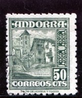 Andorre Espagnol ,1948-53 , Ordino - Gebruikt