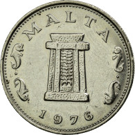 Monnaie, Malte, 5 Cents, 1976, British Royal Mint, TTB, Copper-nickel, KM:10 - Malta