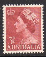 Australia 1953-6 3½d Watermarked Definitive, MNH (SG263) - Ungebraucht