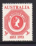 Australia 1953 Tasmania Postage Stamp Centenary, MNH - Neufs