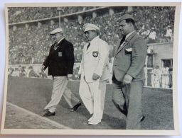 VIGNETTE JEUX OLYMPIQUES J.O BERLIN OLYMPIA 1936 PET CREMER DUSSELDORF BILD 38 BOXE LUHAAR - Trading Cards