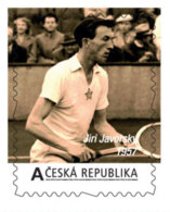 Czech Rep. / My Own Stamps (2013) 0162: Czech Tennis (1893-2013) 120 Years; Jiri Javorsky (1957) - Nuevos