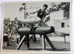 VIGNETTE JEUX OLYMPIQUES J.O BERLIN OLYMPIA 1936 PET CREMER DUSSELDORF BILD 51 GYMNASTIQUE - Trading Cards