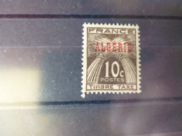 ALGERIE TIMBRE OU SERIE REFERENCE YVERT N° 33 - Postage Due