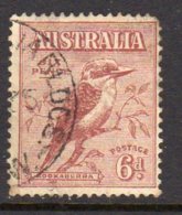 Australia 1932 6d Kookaburra, Used (SG 146) - Usados