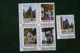 KEUKENHOF COMPLETE SET Persoonlijke Zegel NVPH 2751 2012 Gestempeld / USED / Oblitere NEDERLAND / NIEDERLANDE - Personnalized Stamps