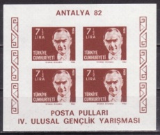 Turquie 1982  - Bloc Yv.no.24a Neuf** - Hojas Bloque