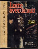 LE RAYON FANTASTIQUE N° 84/85 " LUTTE AVEC LA NUIT  " WILLIAM-SLOANE DE 1961 - Le Rayon Fantastique