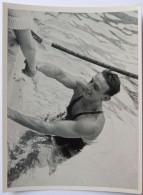 VIGNETTE JEUX OLYMPIQUES J.O BERLIN OLYMPIA 1936 PET CREMER DUSSELDORF BILD 82 NATATION SCHWIMMEN - Trading Cards