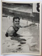 VIGNETTE JEUX OLYMPIQUES J.O BERLIN OLYMPIA 1936 PET CREMER DUSSELDORF BILD 84 USA NATATION SCHWIMMEN - Trading Cards