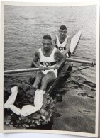 VIGNETTE JEUX OLYMPIQUES J.O BERLIN OLYMPIA 1936 PET CREMER DUSSELDORF BILD 101 AVIRON - Trading Cards